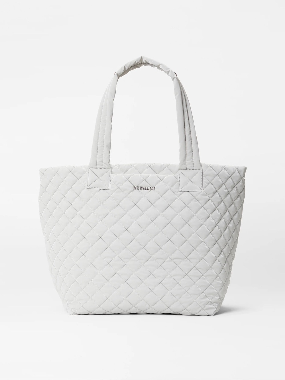 MZ Wallace Pebble Liquid Metro Tote Deluxe
